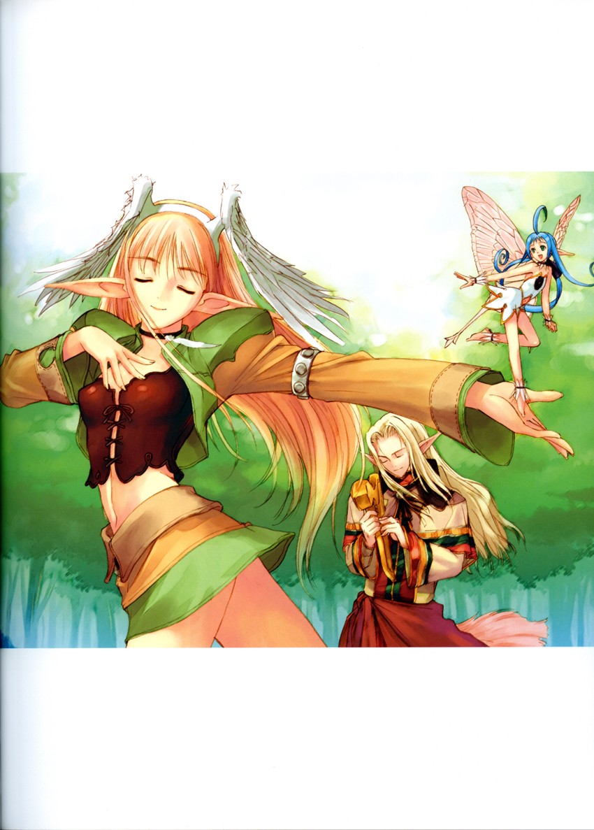 elwing, maple, and cupid (shining and 1 more) drawn by tony_taka