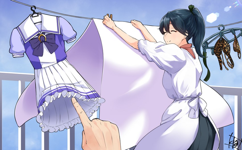 houshou (kantai collection and 1 more) drawn by tadokoro_nurikabe