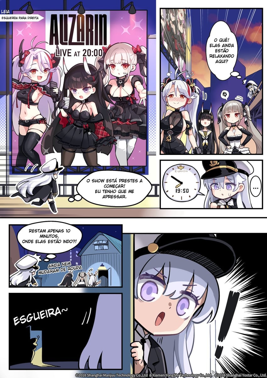 formidable, prinz eugen, enterprise, and noshiro (azur lane) drawn by hm_(hmongt)