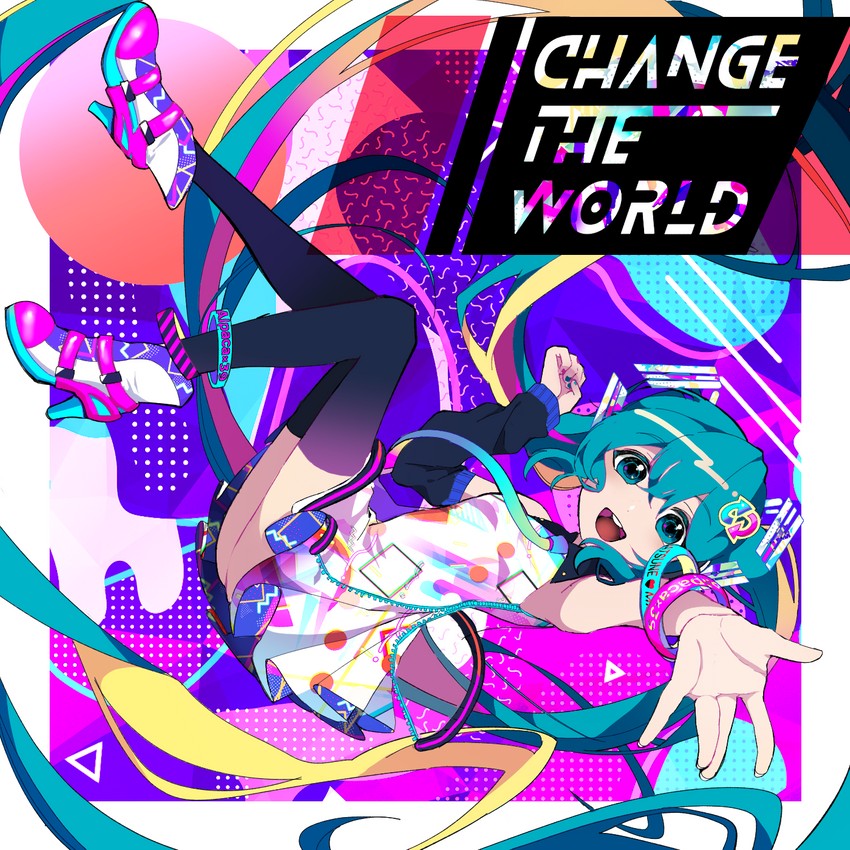 hatsune miku (vocaloid) drawn by wkchi