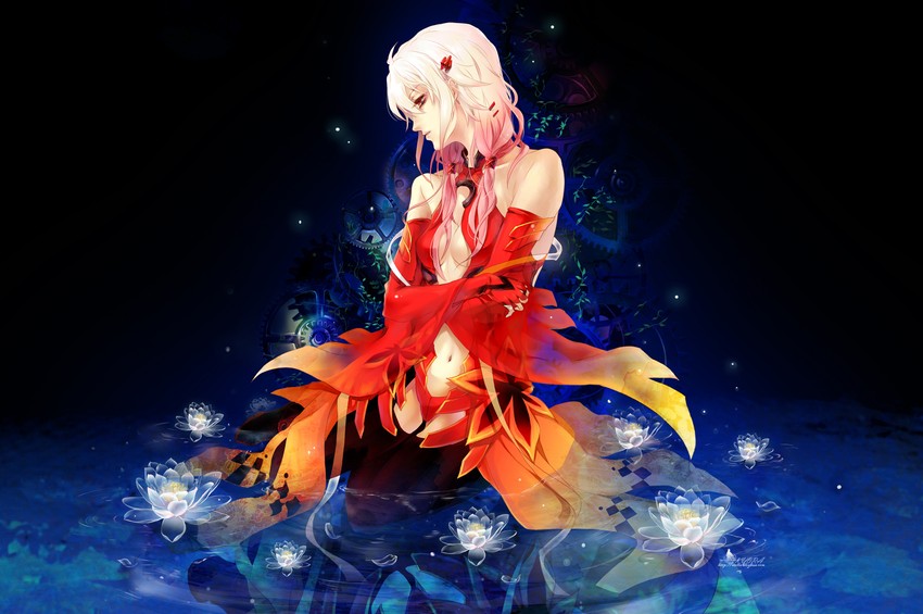 yuzuriha inori (guilty crown) drawn by stells