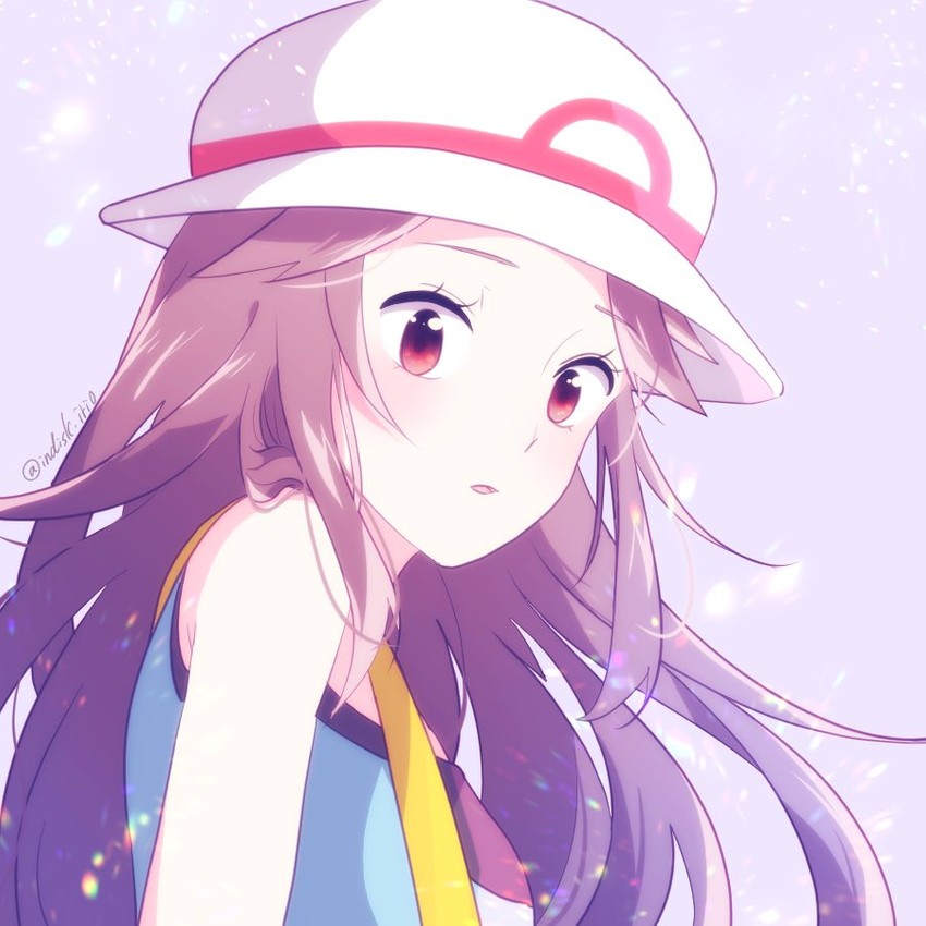 leaf (pokemon and 1 more) drawn by indisk_irio