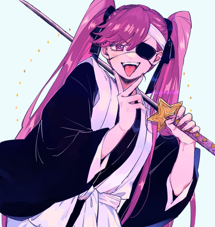 saitou furoufushi (bleach and 1 more) drawn by user_zput7483