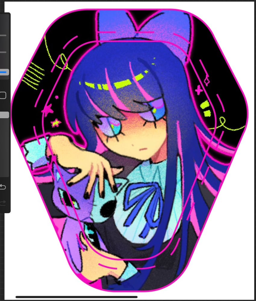 stocking and honekoneko (panty & stocking with garterbelt) drawn by namw67