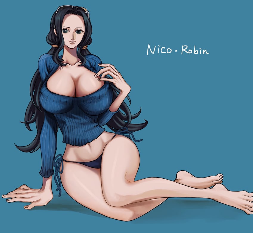 nico robin (one piece and 1 more) drawn by nsgw