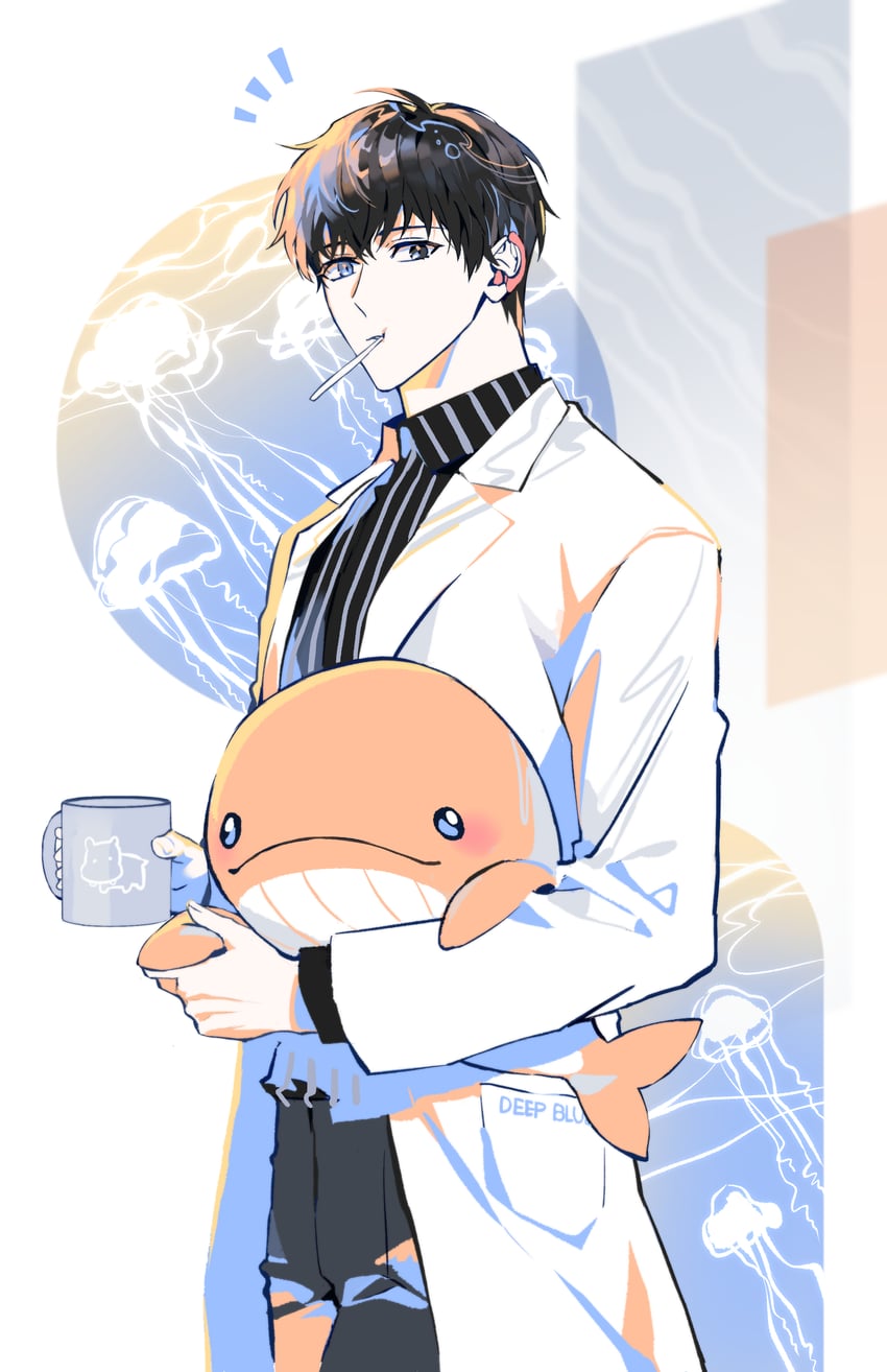park moo-hyun (eoduun badaui deungbul-i doeeo) drawn by duk_xox