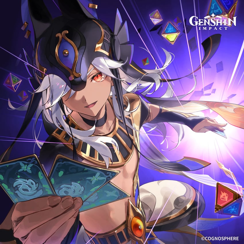 cyno (genshin impact) drawn by dsmile