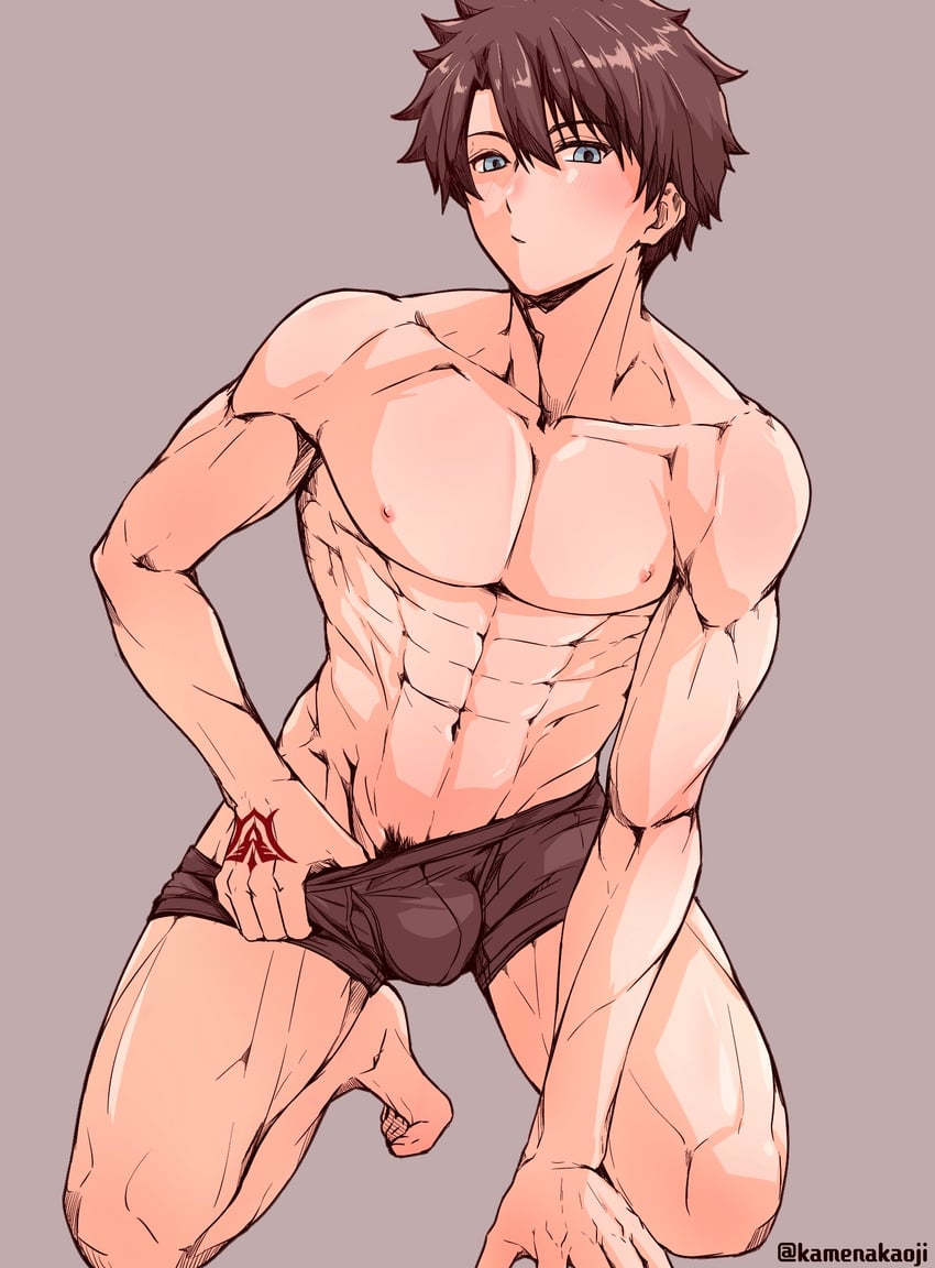 fujimaru ritsuka (fate and 1 more) drawn by kamenakake