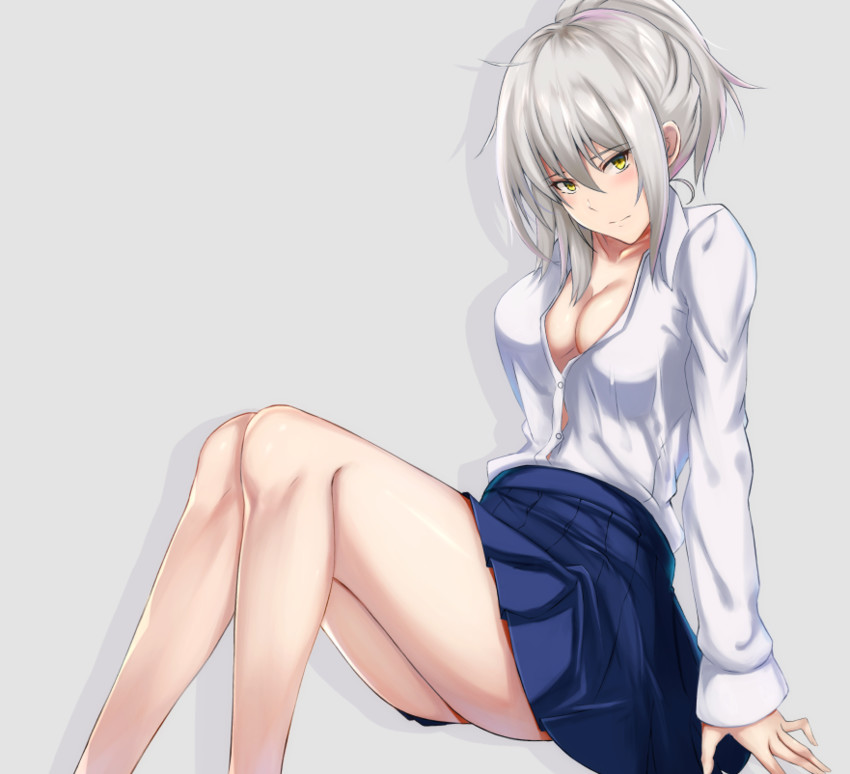 jeanne d'arc alter (fate and 1 more) drawn by yamikyon