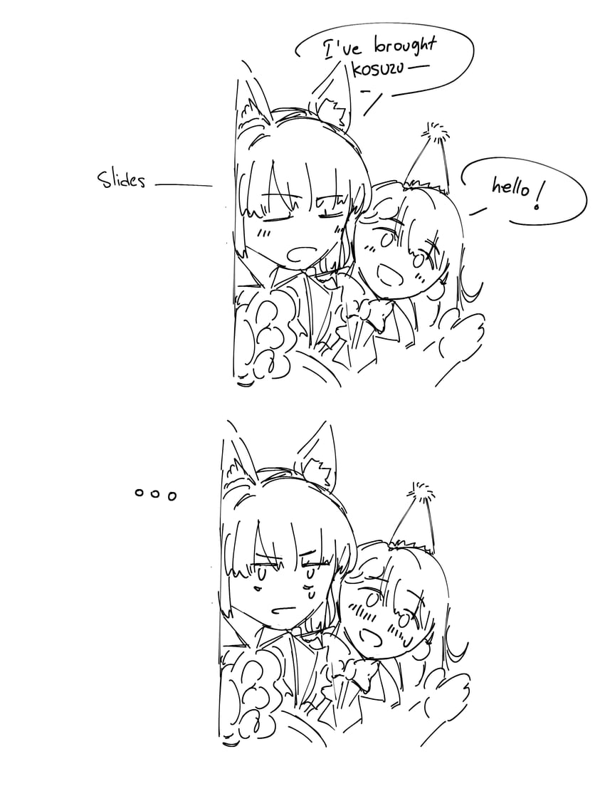 momose ginko and kachimachi kosuzu (love live! and 1 more) drawn by kepitingtiga
