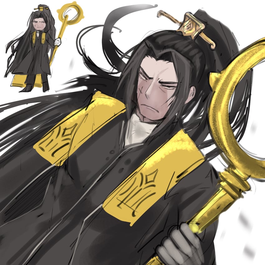 jia qiu (project moon and 1 more) drawn by lungqiuza