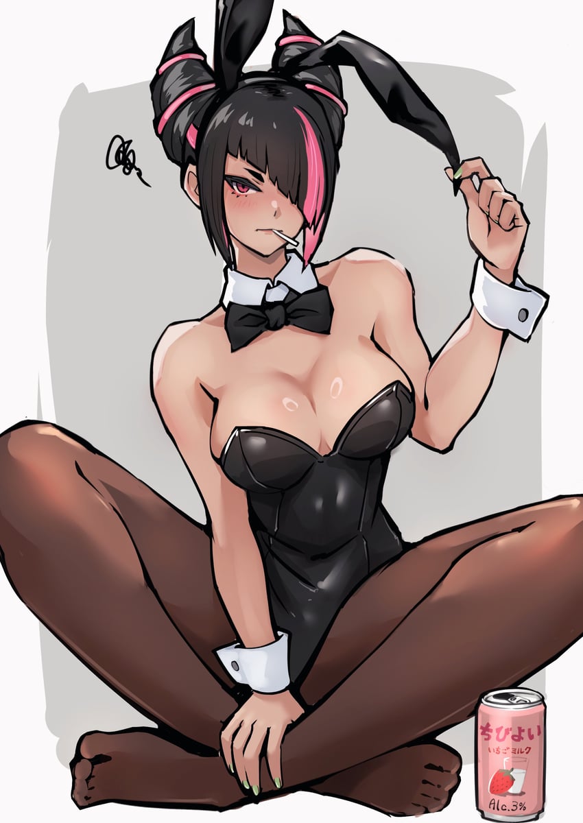 han juri (street fighter and 1 more) drawn by ap_cammy