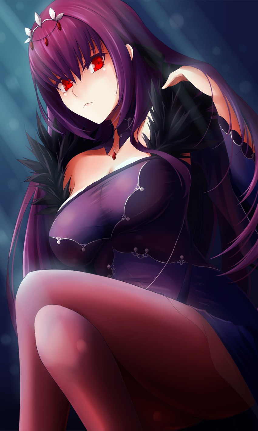 scathach and scathach skadi (fate and 1 more) drawn by ahsiu