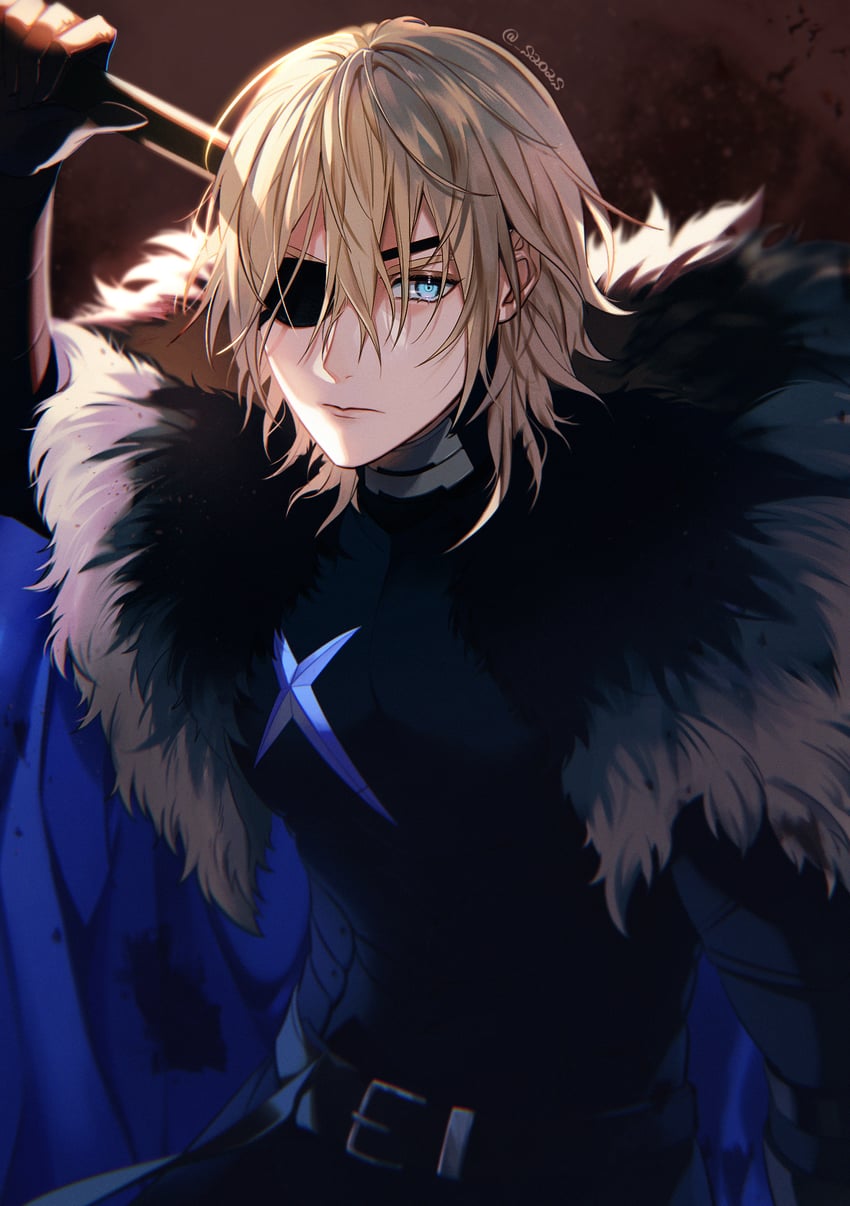 dimitri alexandre blaiddyd (fire emblem and 1 more) drawn by oas