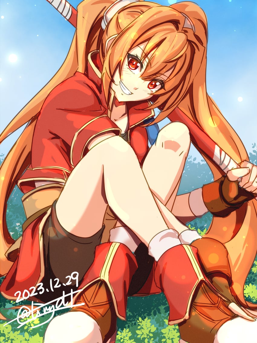 estelle bright (eiyuu densetsu and 1 more) drawn by tinybiard