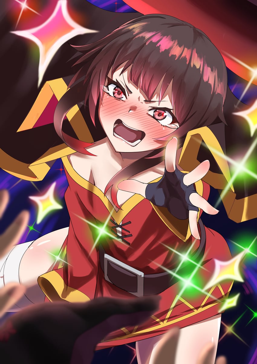 megumin (kono subarashii sekai ni shukufuku wo!) drawn by yamada_otonari