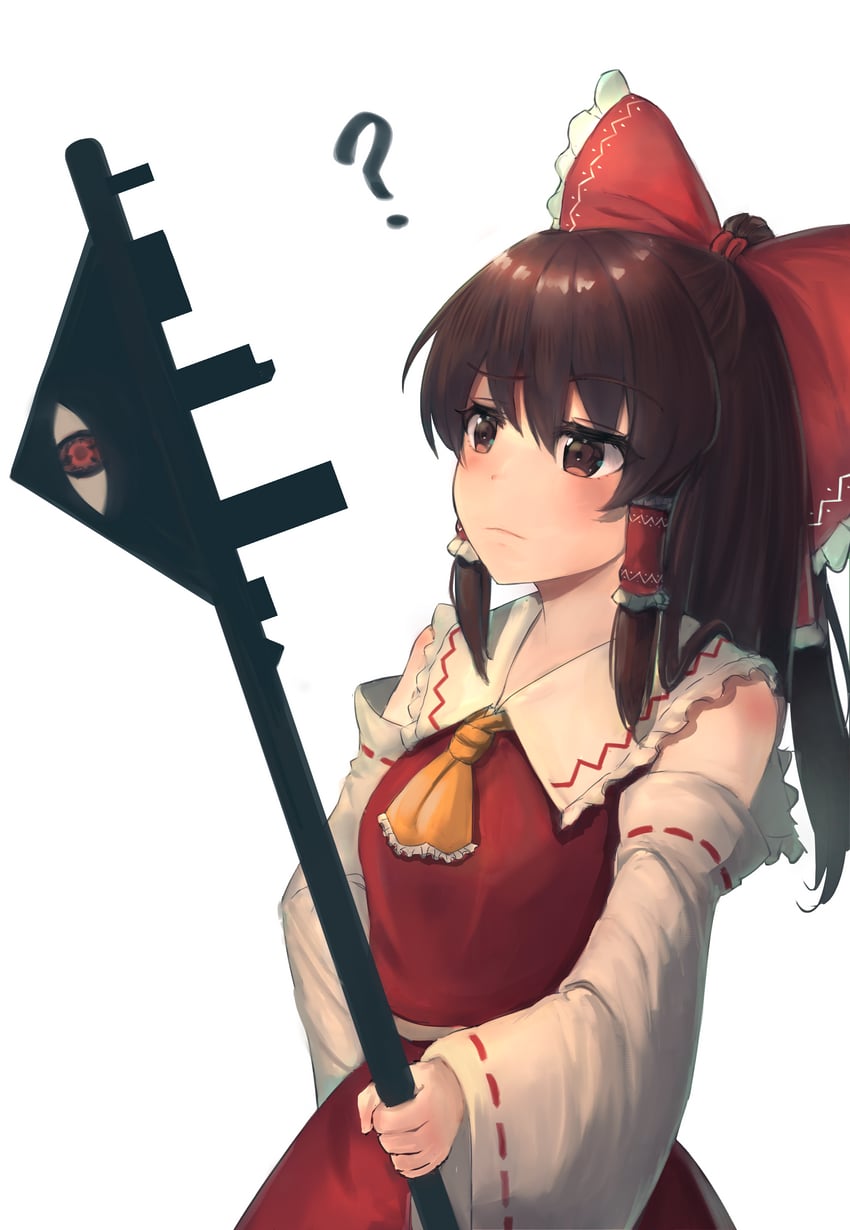 hakurei reimu (touhou and 1 more) drawn by luke_(kyeftss)