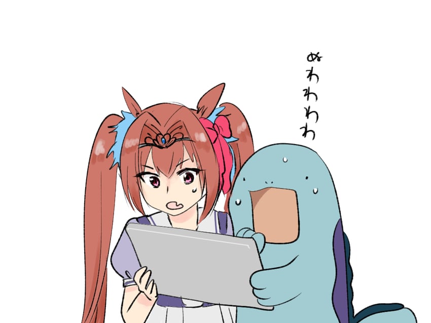 daiwa scarlet and quagsire (pokemon and 1 more) drawn by pic_koiwai