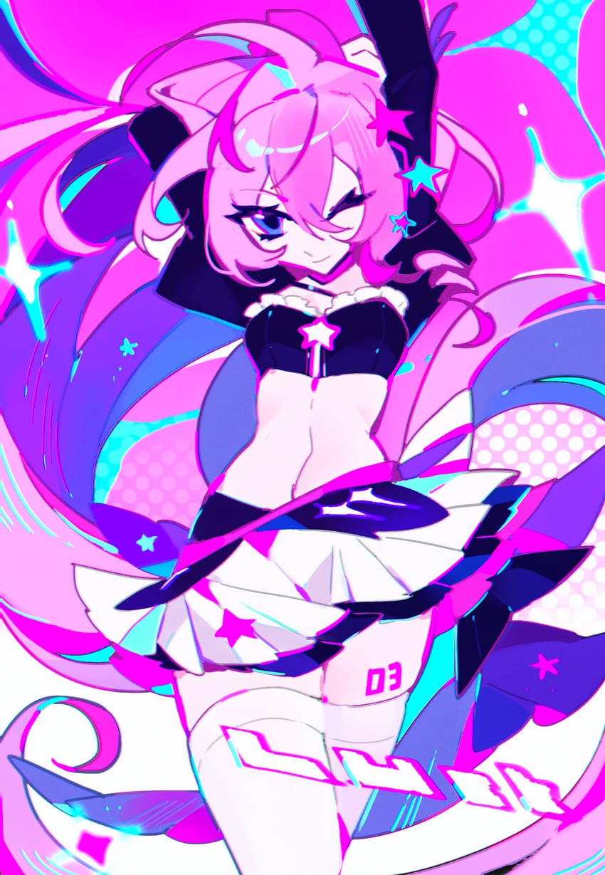 megurine luka (vocaloid and 1 more) drawn by tie_fei_wu_mang_dashuai