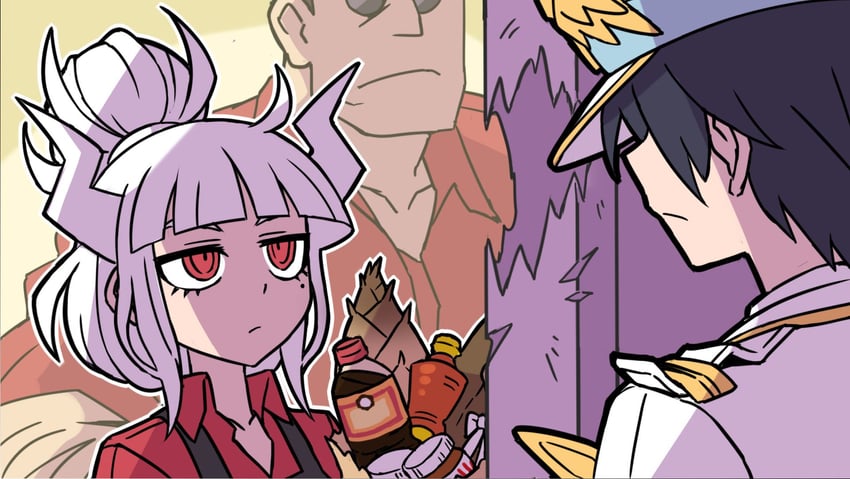 lucifer, helltaker, and archangel (helltaker) drawn by kyo-hei_(kyouhei)