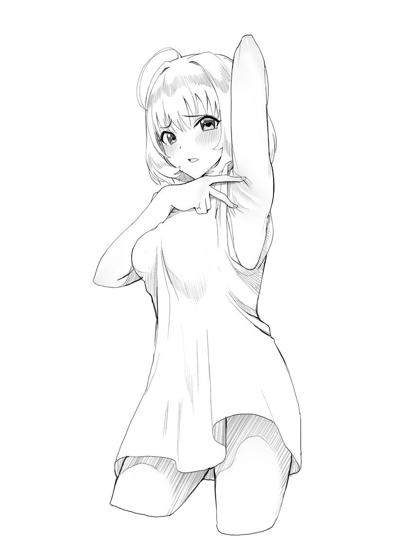 yumemi riamu (idolmaster and 1 more) drawn by goback