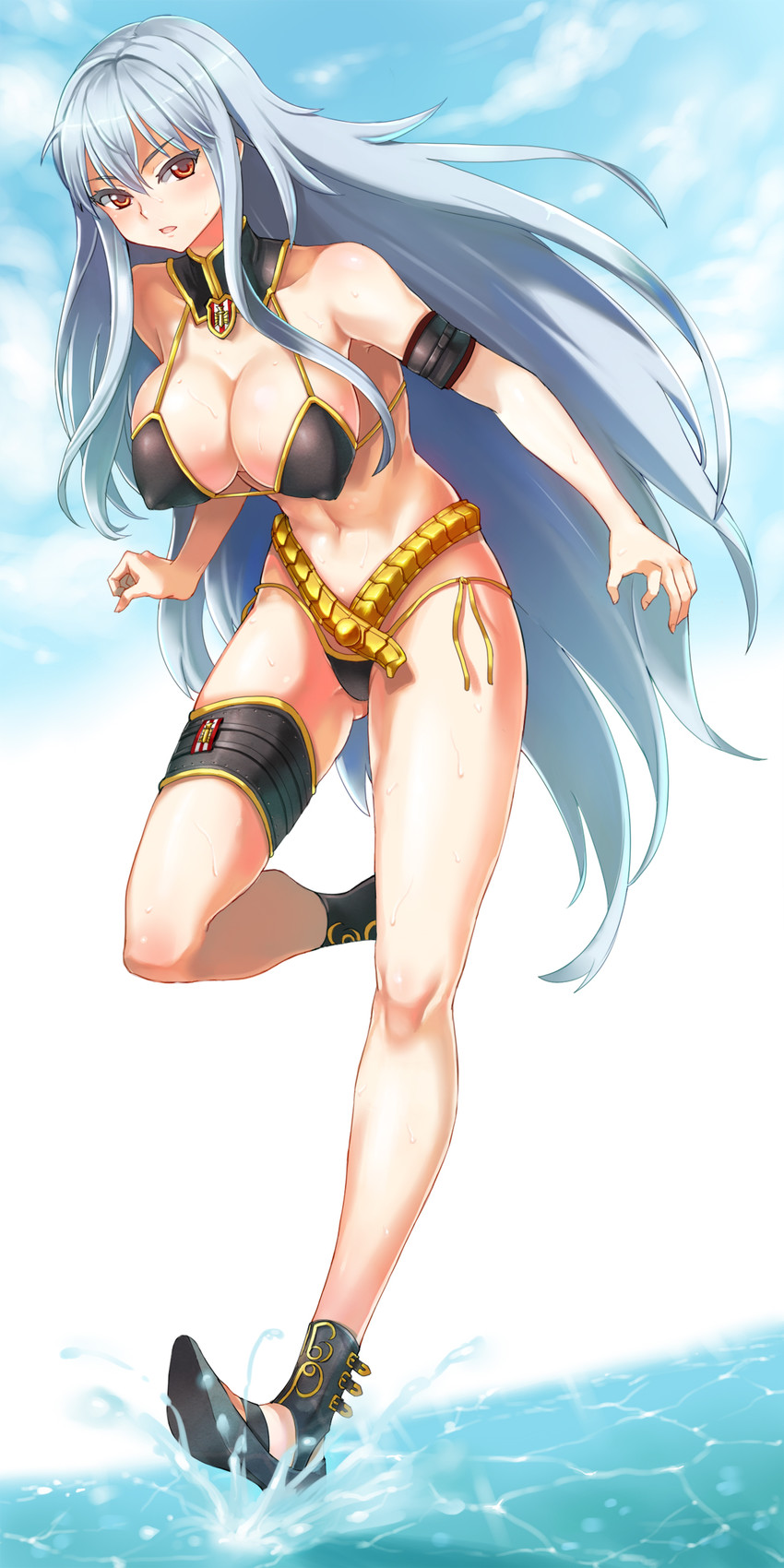 selvaria bles (senjou no valkyria and 1 more) drawn by serin199
