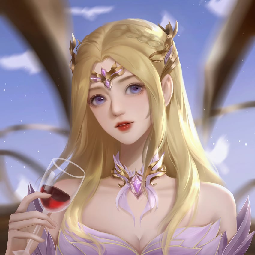 qian renxue (douluo dalu) drawn by roumo_xiao_qiezi_zhu