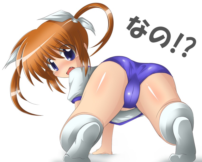 takamachi nanoha (lyrical nanoha and 1 more) drawn by bibi02