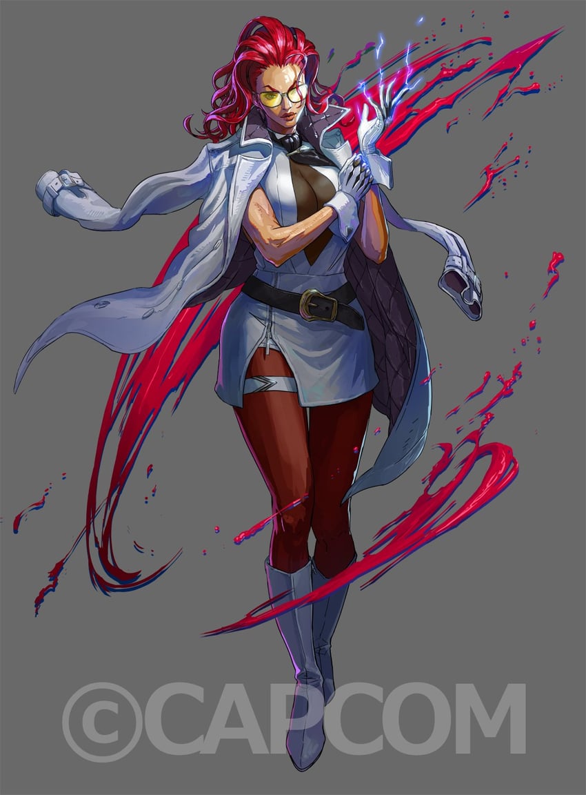 crimson viper (street fighter and 1 more) drawn by takayuki_nakayama