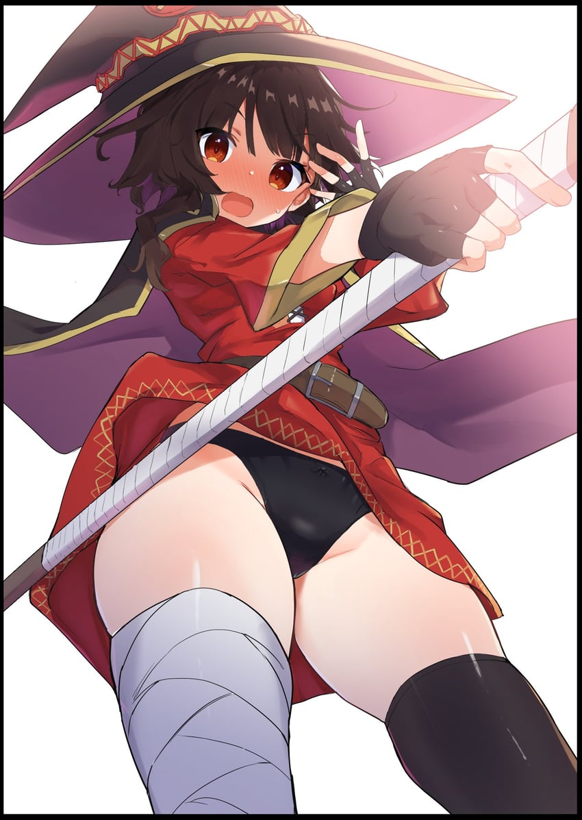 megumin (kono subarashii sekai ni shukufuku wo!) drawn by caburi