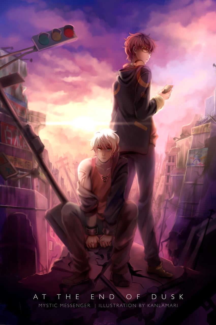 707 and unknown (susanghan messenger) drawn by kanlamari