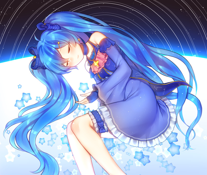 hatsune miku and yuki miku (vocaloid and 1 more) drawn by gamathx