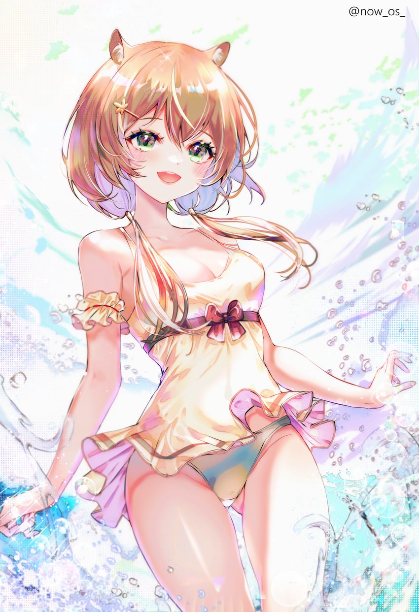 ayunda risu (hololive and 1 more) drawn by sowon