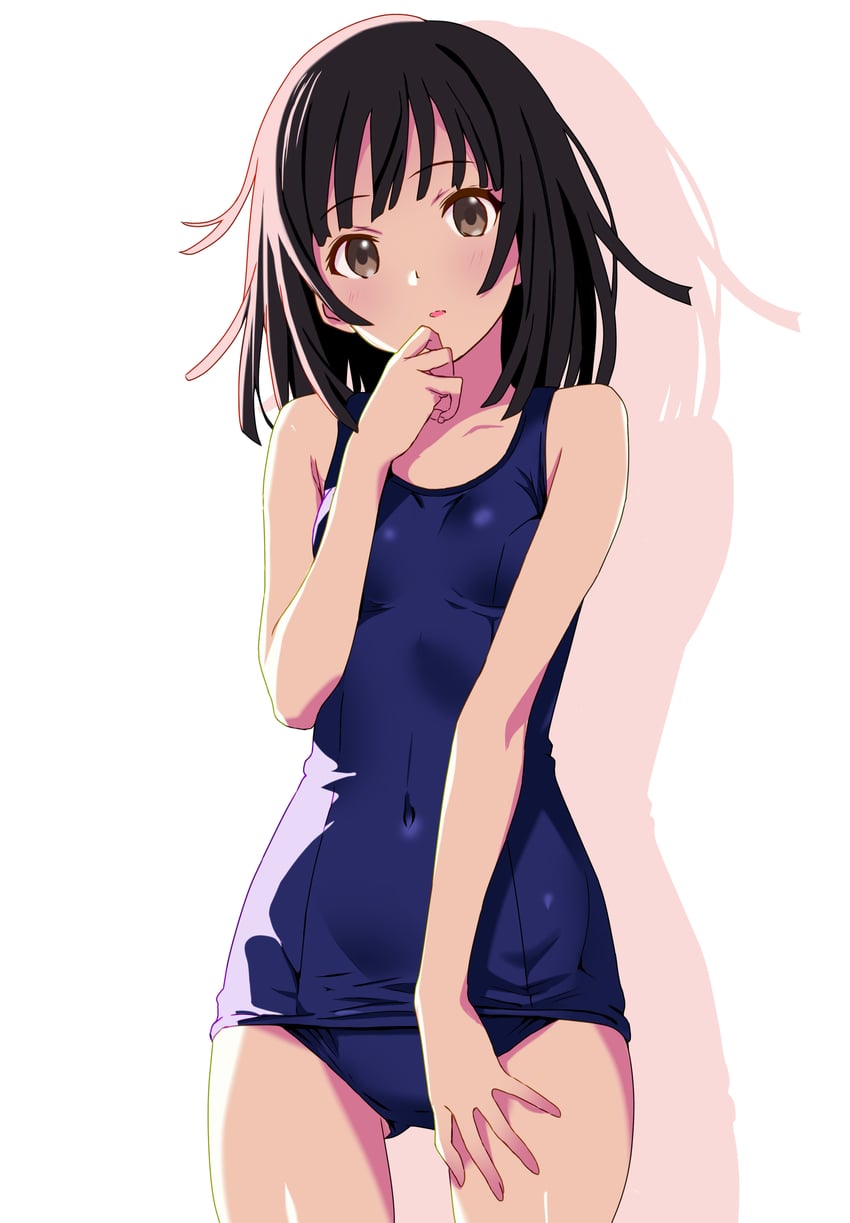 sengoku nadeko (monogatari and 1 more) drawn by tetsuado