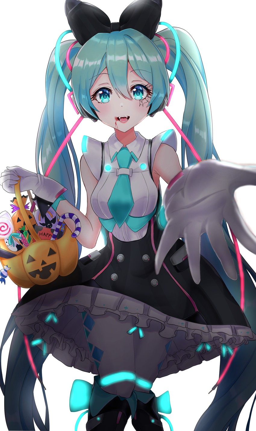 hatsune miku and magical mirai miku (vocaloid and 1 more) drawn by itogari