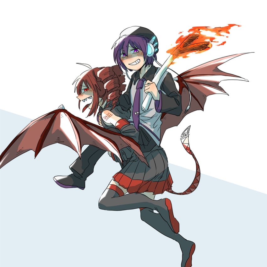 kasane teto and utane uta (utau) drawn by hato_no_mune_wo_momitai
