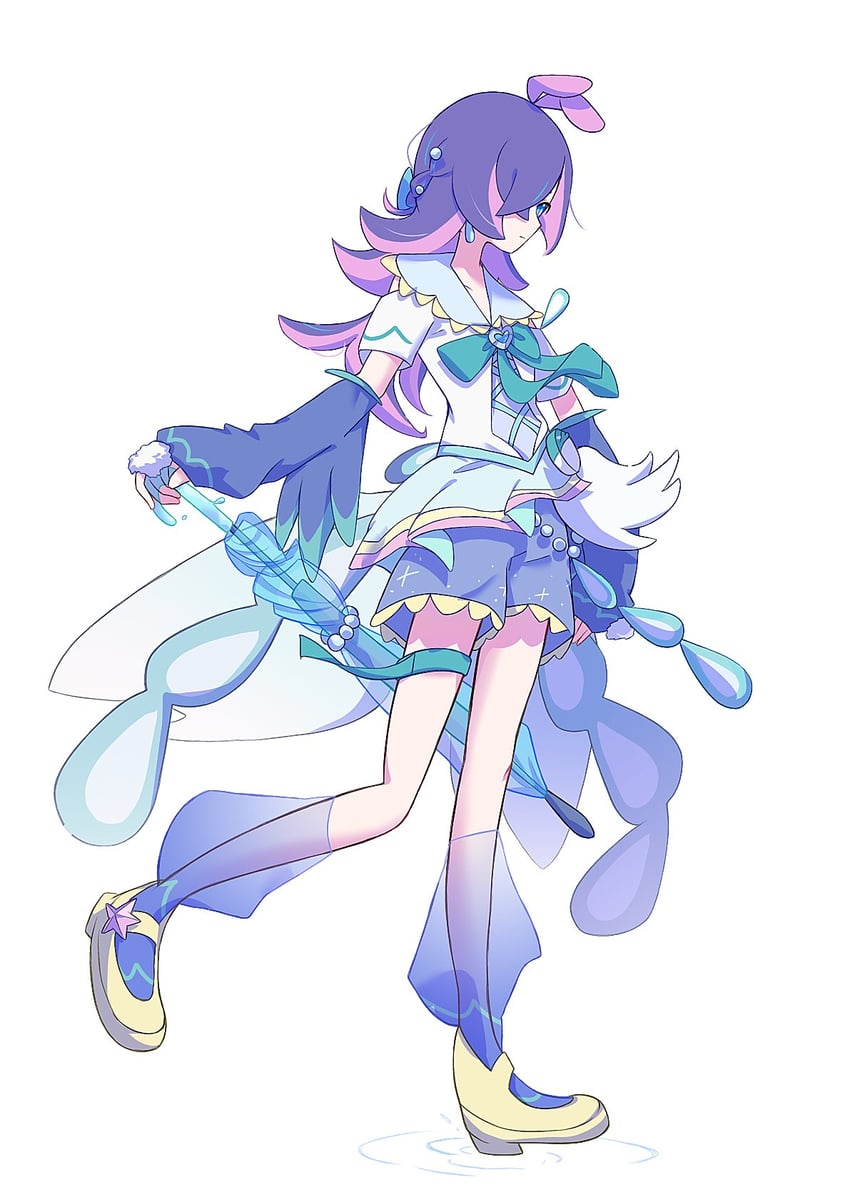 dot and quaquaval (pokemon and 2 more) drawn by seiun_(hoshigumo_72)
