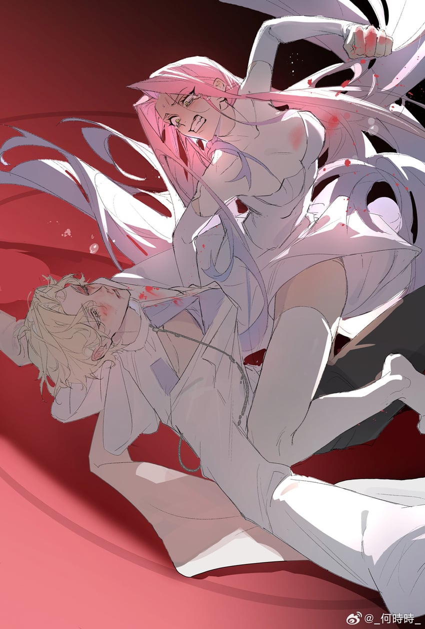 mizi and luka (alien stage) drawn by sandsawako