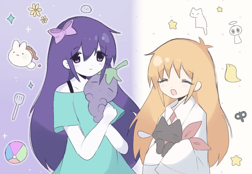 aubrey, professor shinonome, sakamoto, and mr. plantegg (omori and 1 more) drawn by myajou9