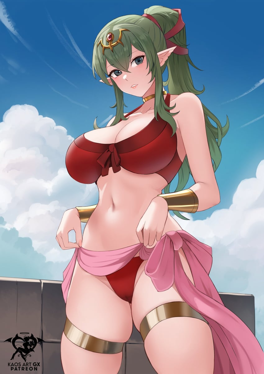 tiki (fire emblem and 2 more) drawn by kaos_art