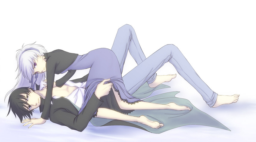 yin and hei (darker than black) drawn by yuki_tomo