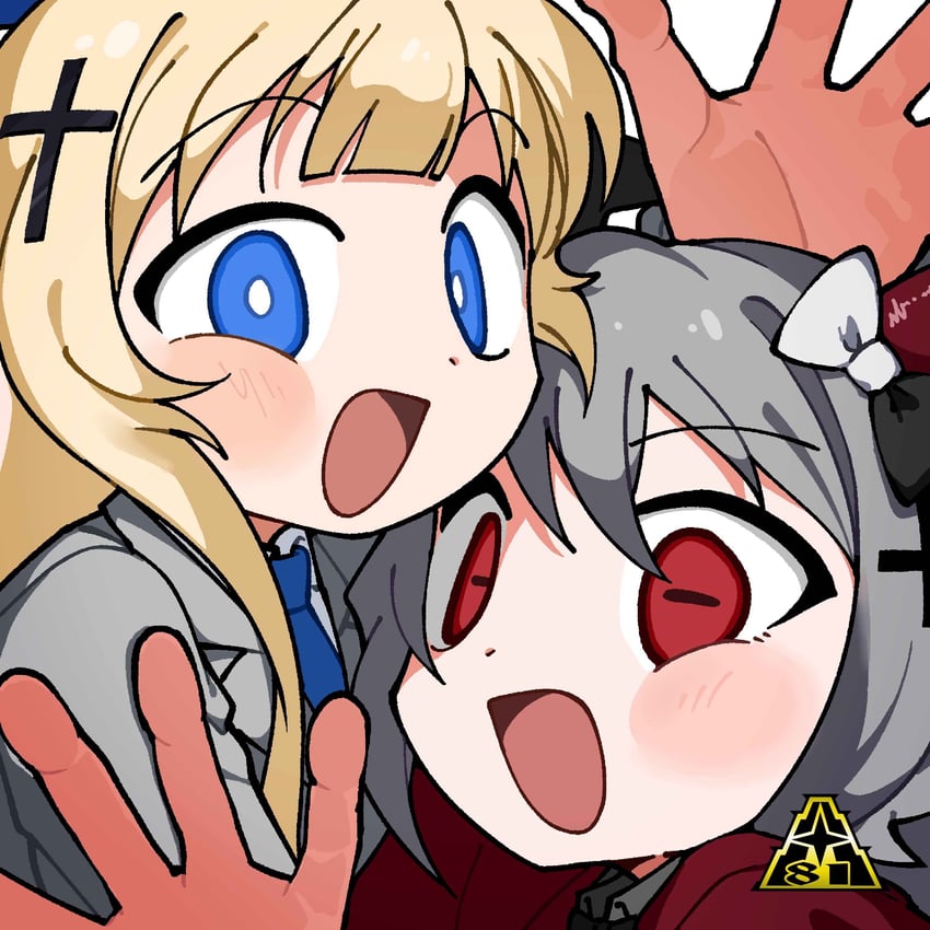 akuma and tenshi (aiobahn and 1 more) drawn by odayaka