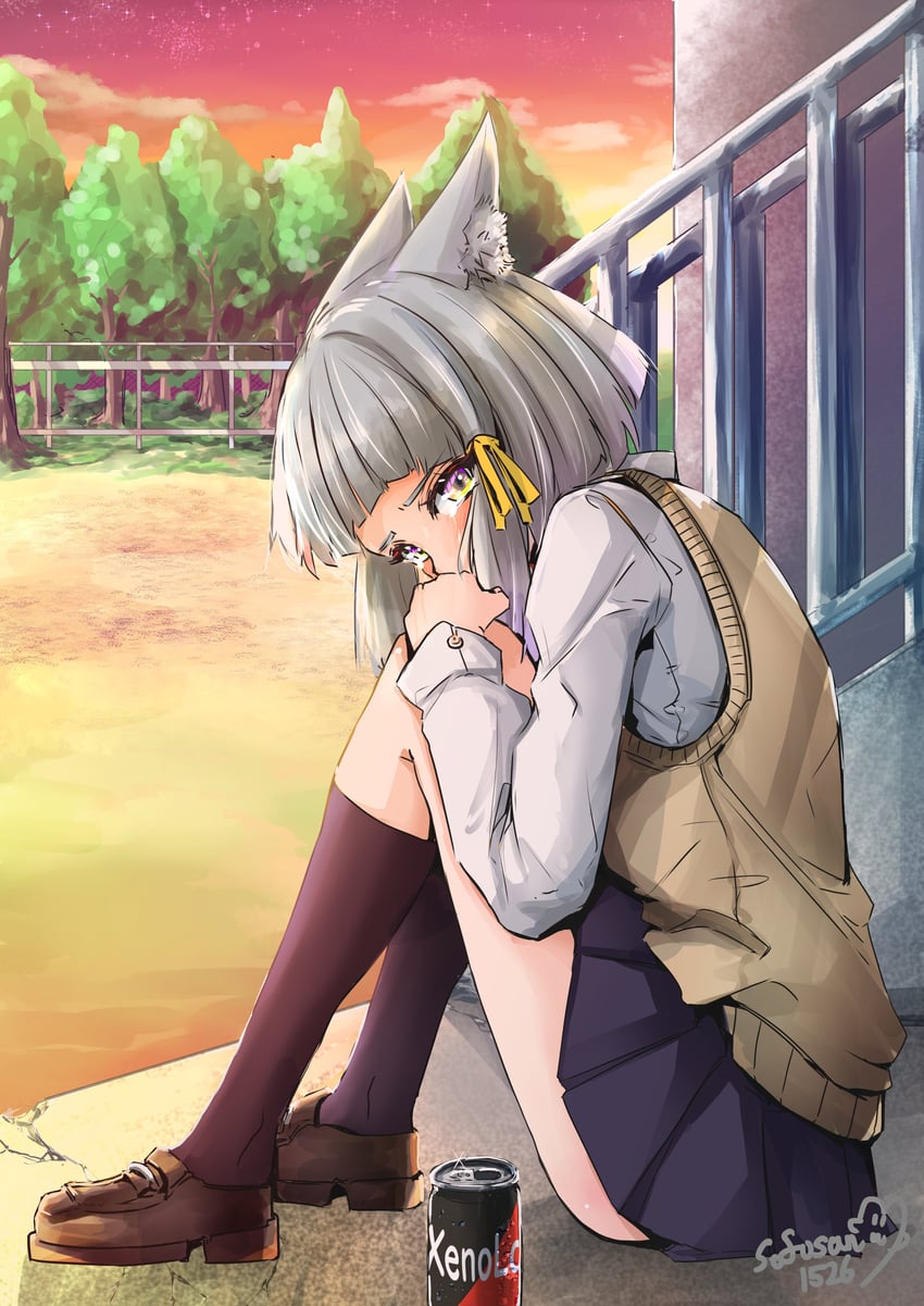 nia (xenoblade chronicles and 1 more) drawn by sofusan1526