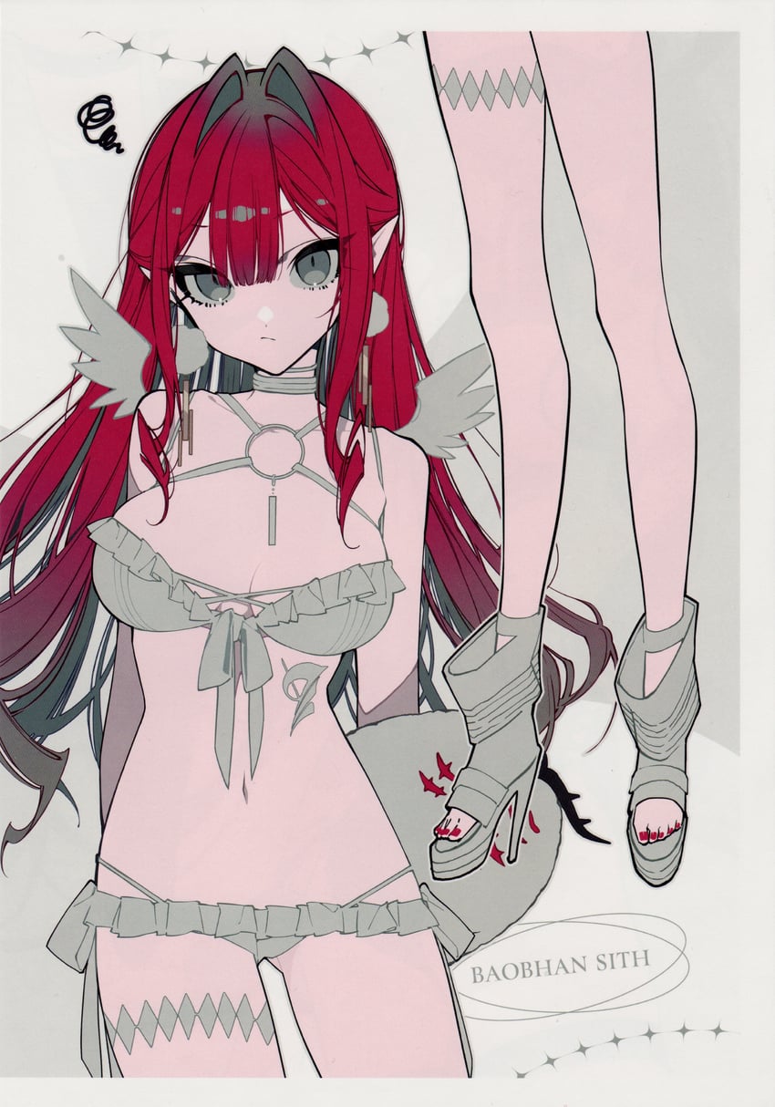 baobhan sith and cernunnos (fate and 1 more) drawn by mochizuki_kei