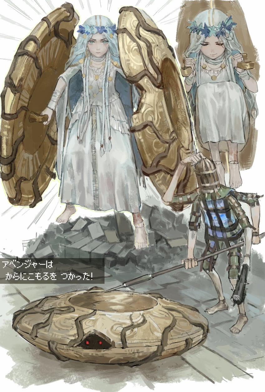 revenant (elden ring and 1 more) drawn by solipsist