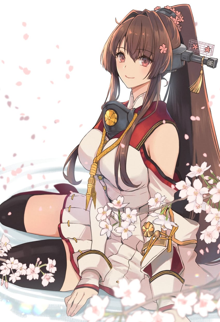 yamato and yamato kai ni (kantai collection) drawn by kasumi_(skchkko)
