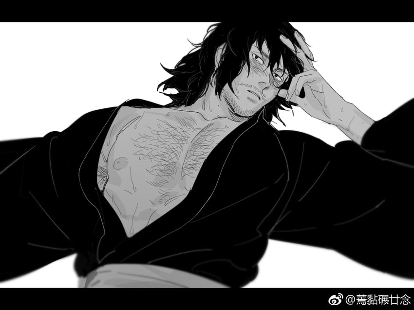 aizawa shota (boku no hero academia) drawn by nyan_2020