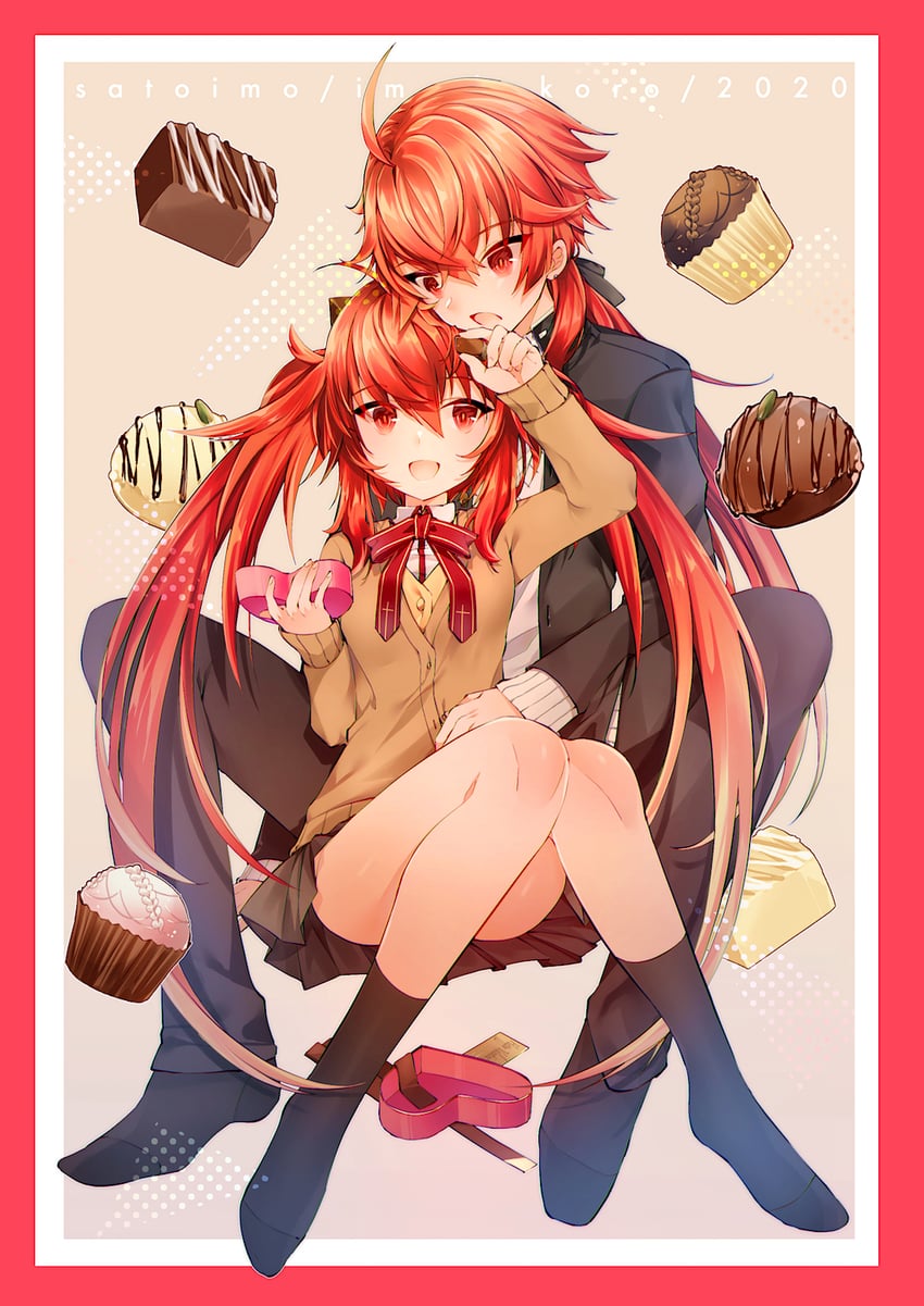 rama and sita (fate and 2 more) drawn by satoimo_(3311_mi)