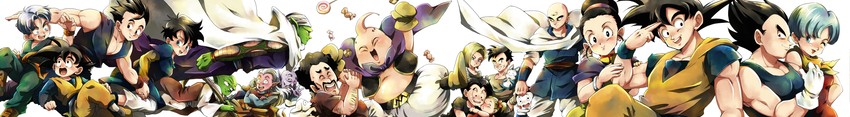 son goku, vegeta, android 18, bulma, son gohan, and 18 more (dragon ball and 1 more) drawn by ulimatos