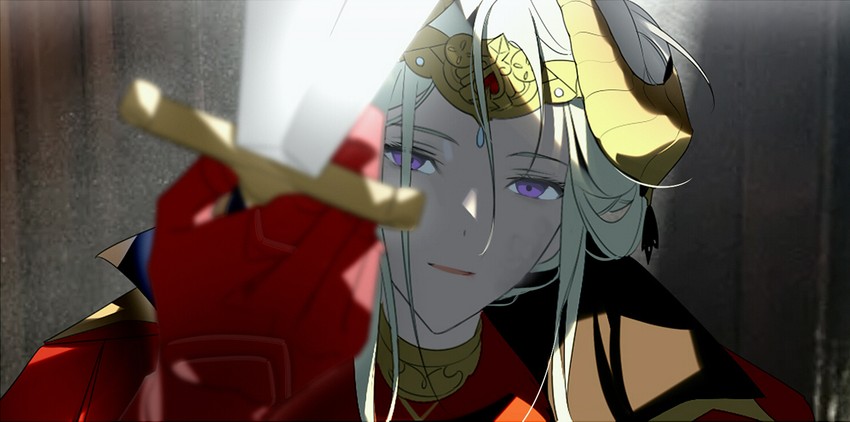 edelgard von hresvelg (fire emblem and 1 more) drawn by vo1ez
